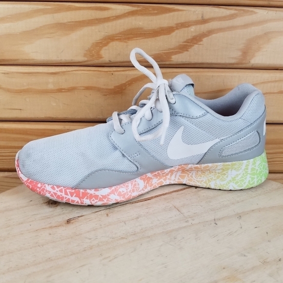 Nike Roshe Kaishi Print Womens Gray Sneakers Shoes Lace-up 705374-010 Size 9.5 - Picture 9 of 10